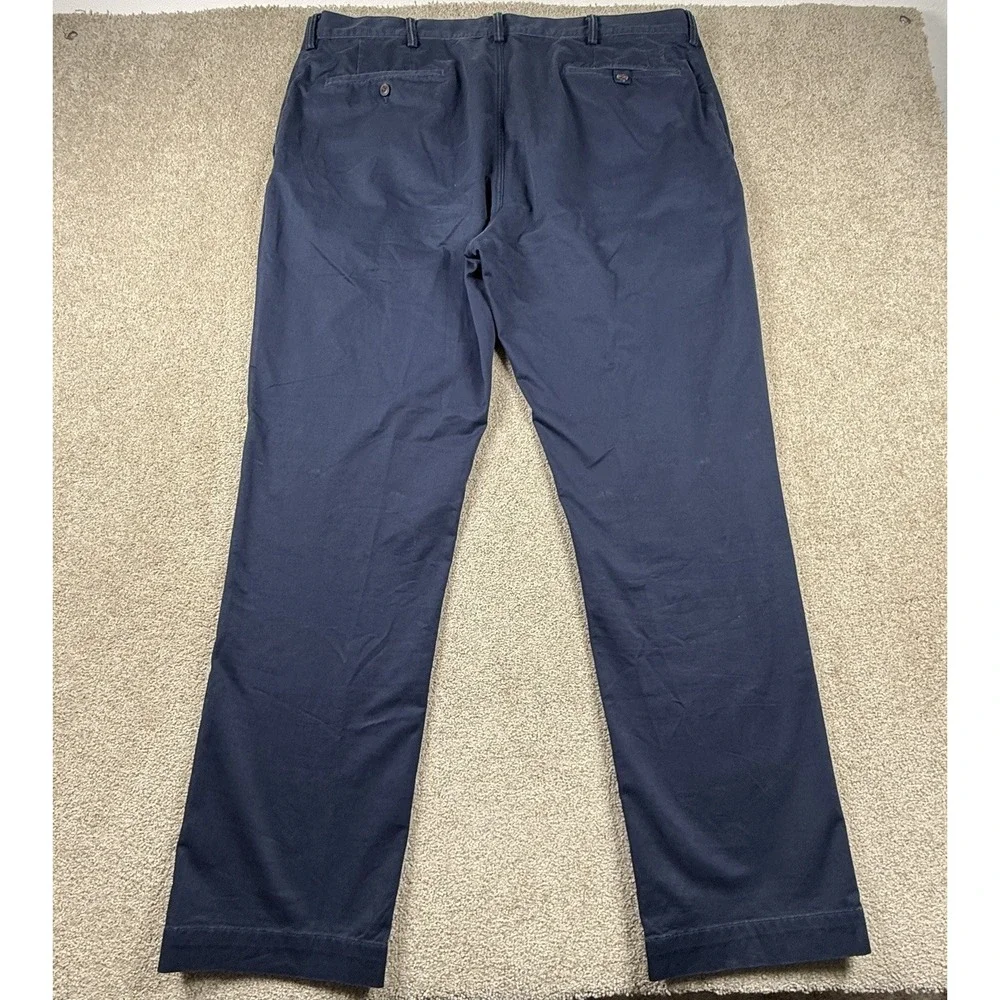 Polo Ralph Lauren Men's Blue Chino Pants 42x33 (tag 42x34) Stretch Classic‎ Fit